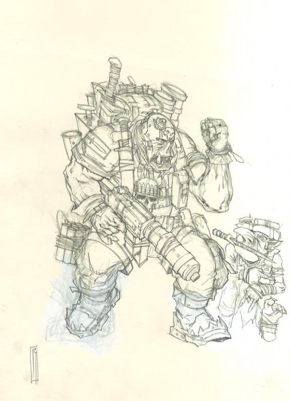 monstre et nain - Paul Jeacock - 577