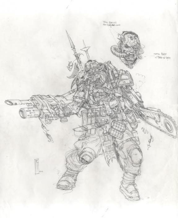 space marine - Paul Jeacock - 580