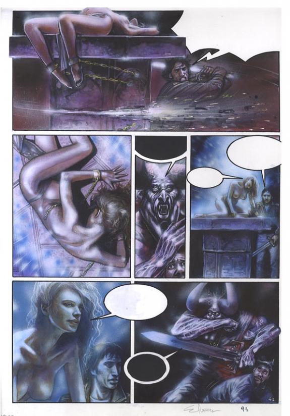 p41 - Eric Puech - Encre de couleur sur papier - 713