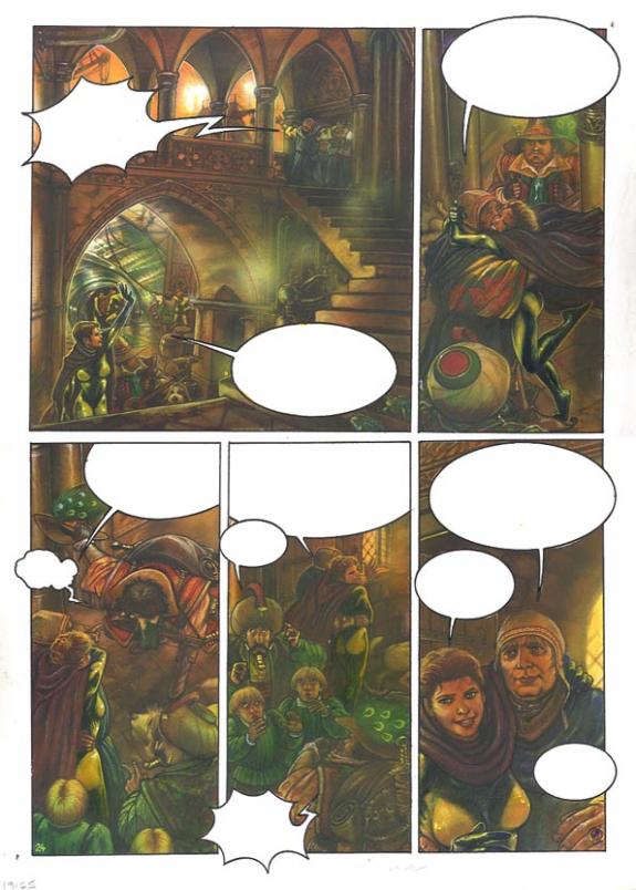 p24 - Eric Puech - Encre de couleur sur papier - 721