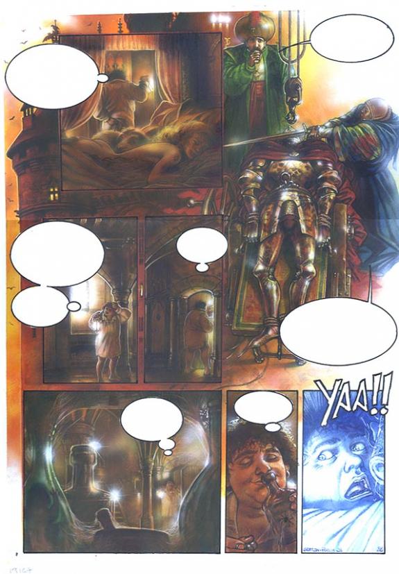 p26 - Eric Puech - Encre de couleur sur papier - 723