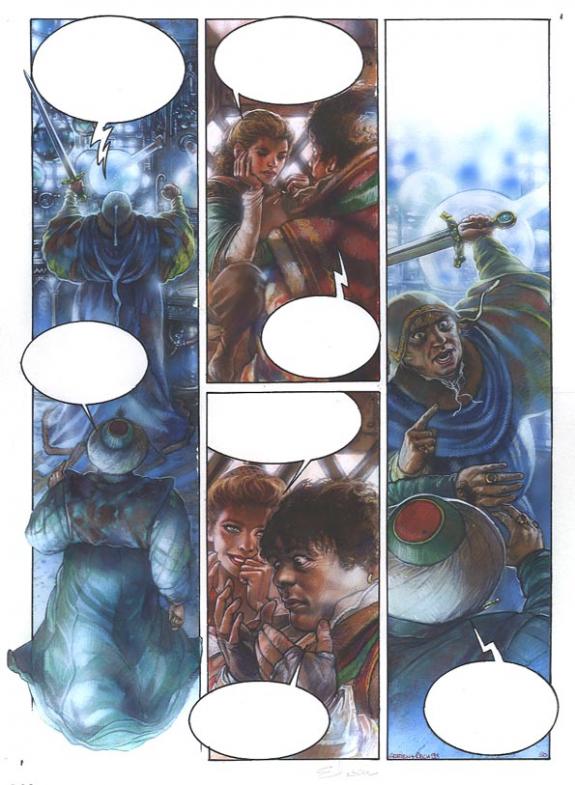 p30 - Eric Puech - Encre de couleur sur papier - 725