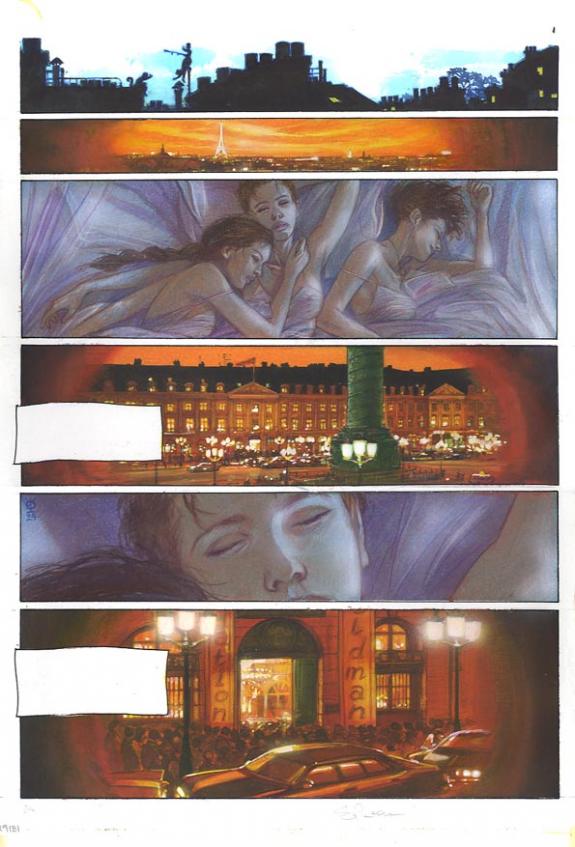 p24 - Eric Puech - Encre de couleur sur papier - 733