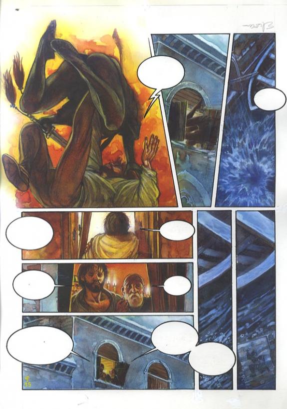 p15 - Eric Puech - Encre de couleur sur papier - 749