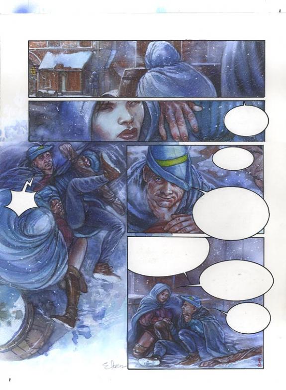 p18 - Eric Puech - Encre de couleur sur papier - 750