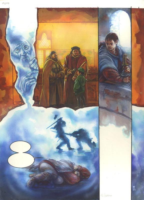 p31 - Eric Puech - Encre de couleur sur papier - 755