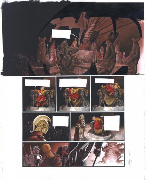 p35 - Aleksa Gajic - Aquarelle, encre et gouache sur papier - 2933