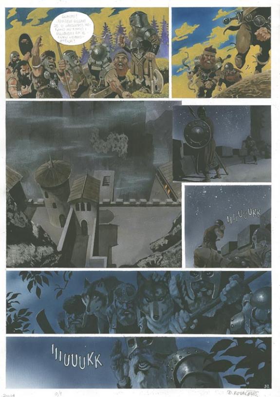 p32 - Drazen Kovacevic - Aquarelle sur papier - 793