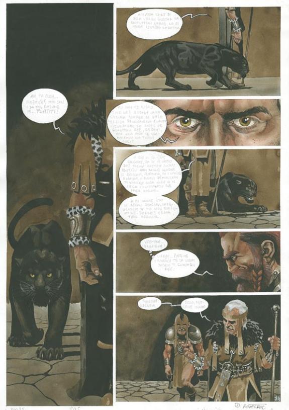 p34 - Drazen Kovacevic - Aquarelle sur papier - 794