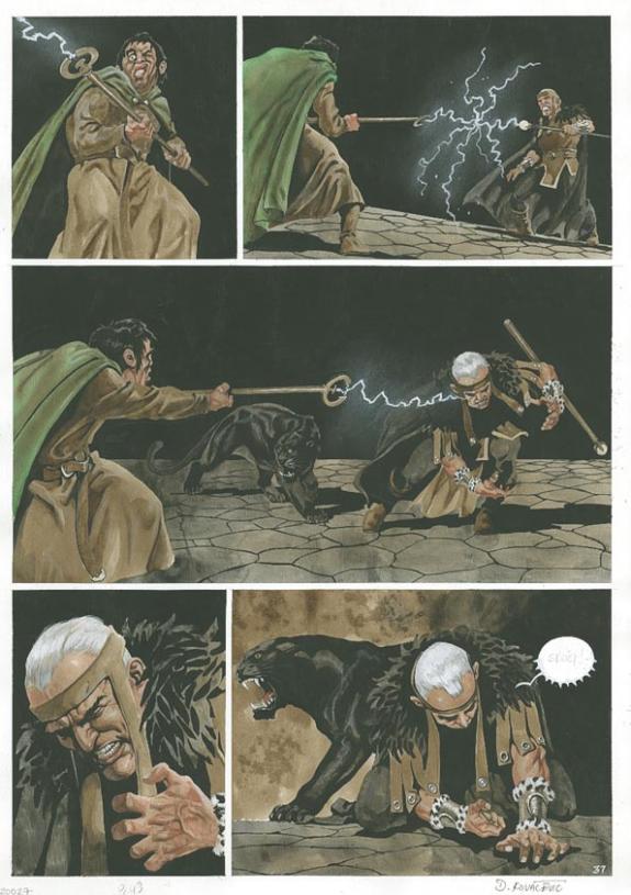 p37 - Drazen Kovacevic - Aquarelle sur papier - 796