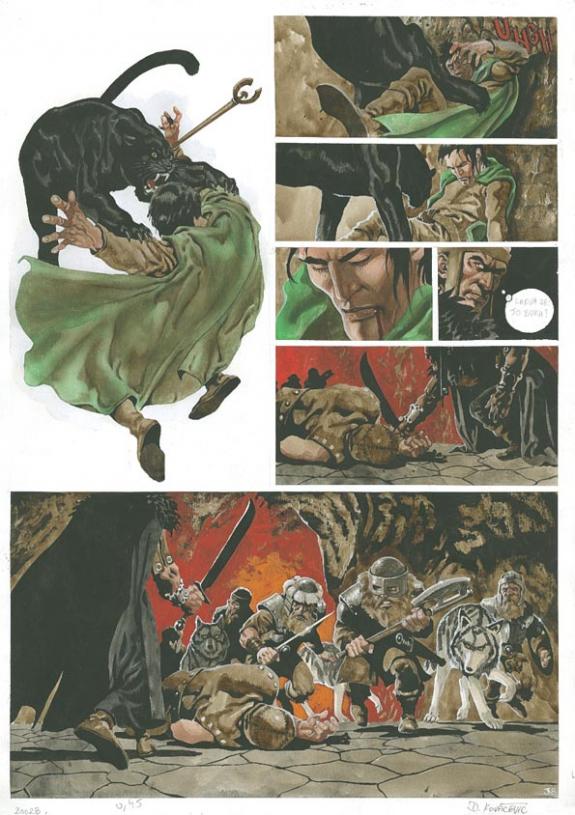 p38 - Drazen Kovacevic - Aquarelle sur papier - 797