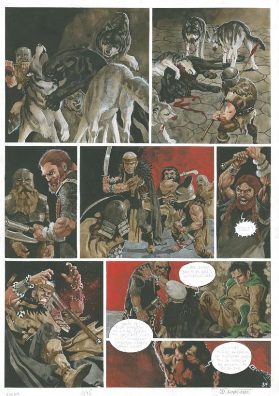 p39 - Drazen Kovacevic - Aquarelle sur papier - 798