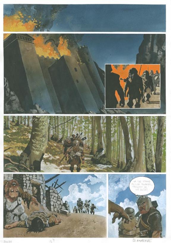 p40 - Drazen Kovacevic - Aquarelle sur papier - 799