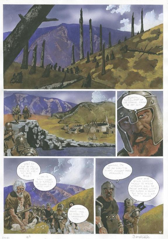 p41 - Drazen Kovacevic - Aquarelle sur papier - 800