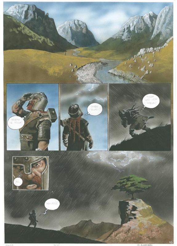 p43 - Drazen Kovacevic - Aquarelle sur papier - 802