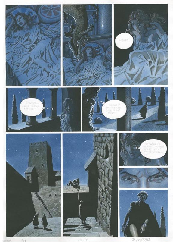 p34 - Drazen Kovacevic - Aquarelle sur papier - 805