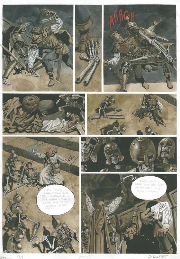 p37 - Drazen Kovacevic - Aquarelle sur papier - 807