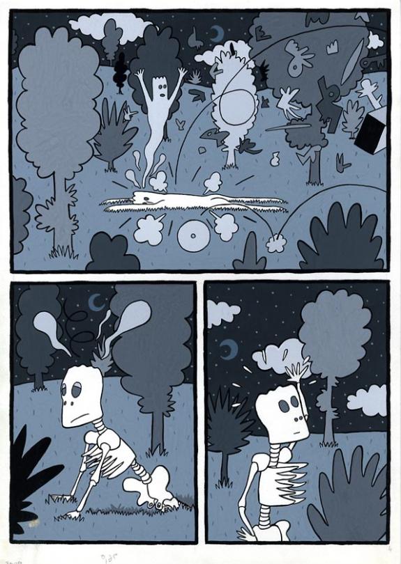 p04 - Cattaneo - Gouache sur papier - 825