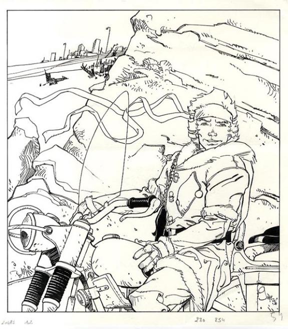 couv intégrale 1 glénat - Christian Gine - Encre de Chine - 857