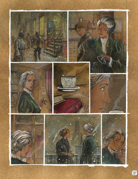 p12 - Fabrice Le Hénanff - Encre de couleur sur papier - 870