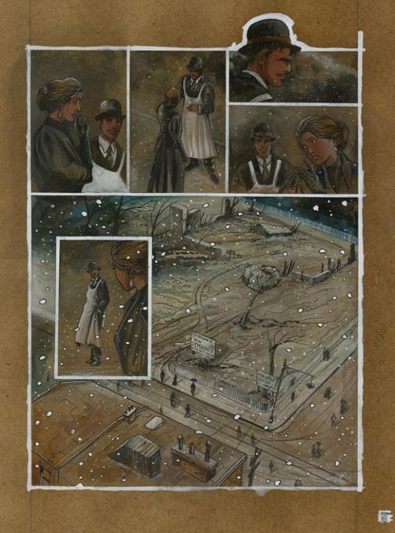 p15 - Fabrice Le Hénanff - Encre de couleur sur papier - 871