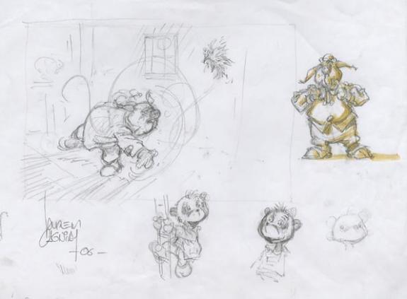 recherche personnages - Guth&Cagniat - 907