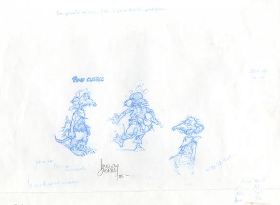 recherche personnages - Guth&Cagniat - 909