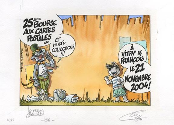 Bourse aux cartes postales"  2004 - Guth&Cagniat - 912