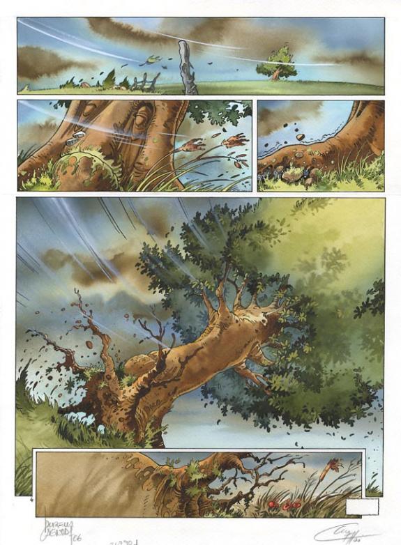 Le chêne et le roseau" p1 à 4 histoire complète - Guth&Cagniat - 915