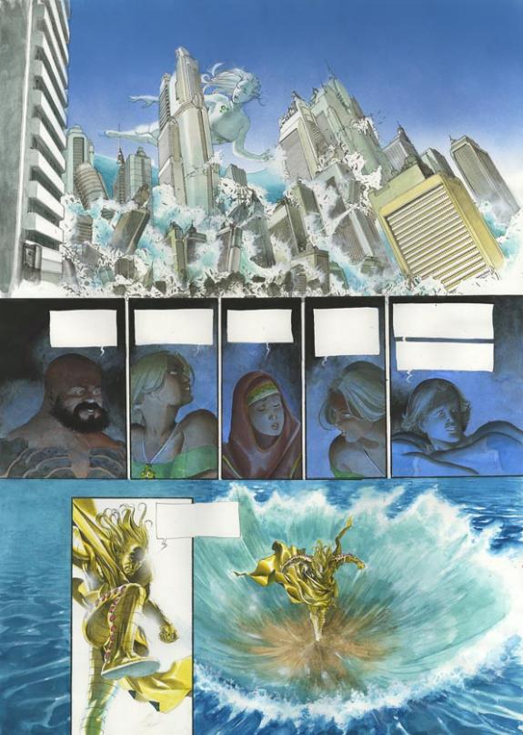 p13 - Aleksa Gajic - Aquarelle, encre et gouache sur papier - 2937