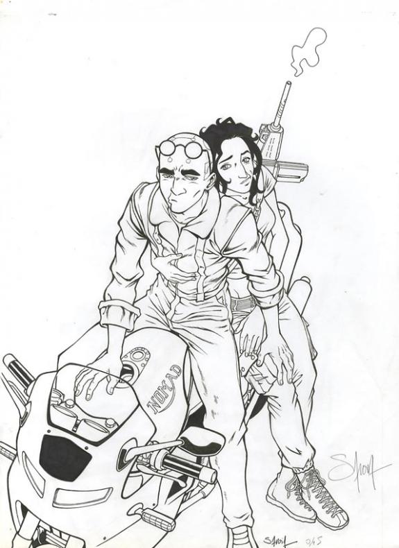 ex-libris Canal BD - Sylvain Savoia - 921