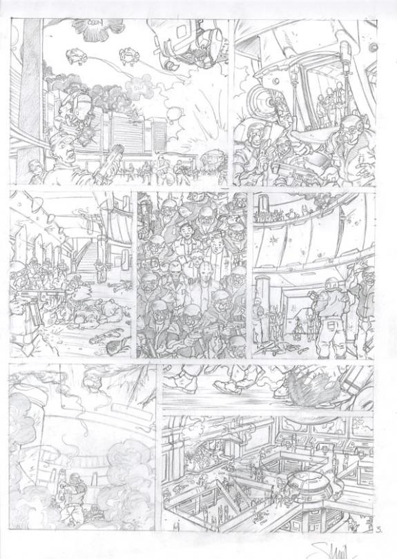 planche inédite 1ère version p03 - Sylvain Savoia - 936