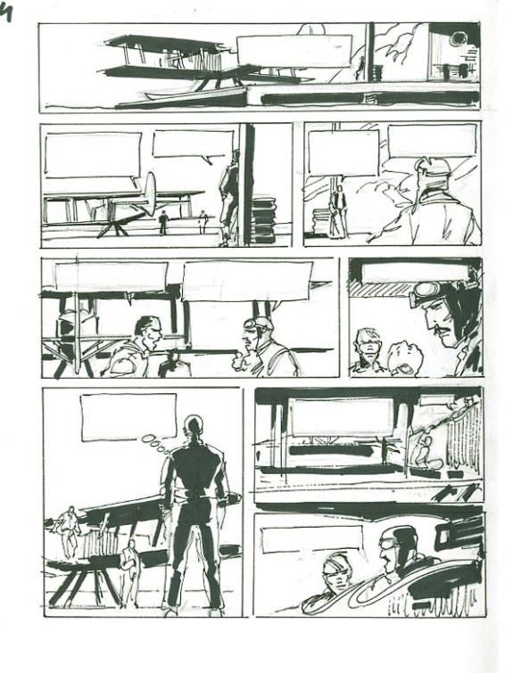 p40 esquisse page - Jean-Paul Dethorey - 1088