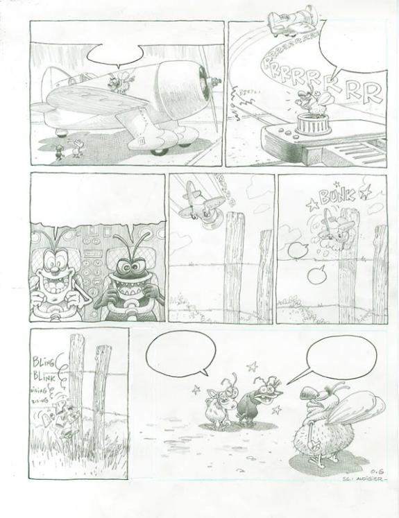 planche mouches - Olivier O'Groj - 1208