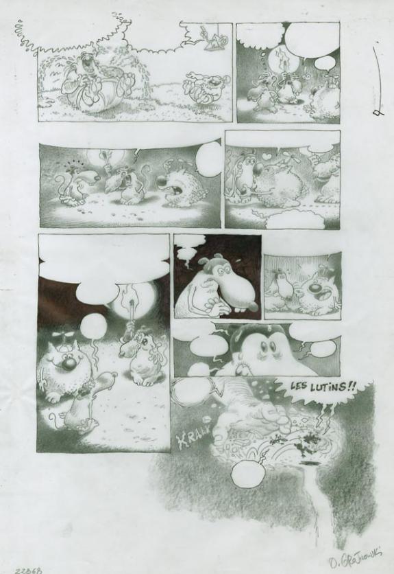 cray sur calque - Olivier O'Groj - 1216