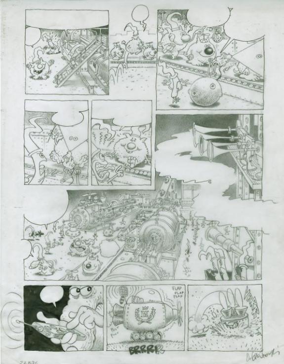 cray sur calque - Olivier O'Groj - 1221