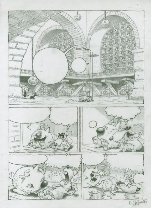 cray sur calque - Olivier O'Groj - 1223