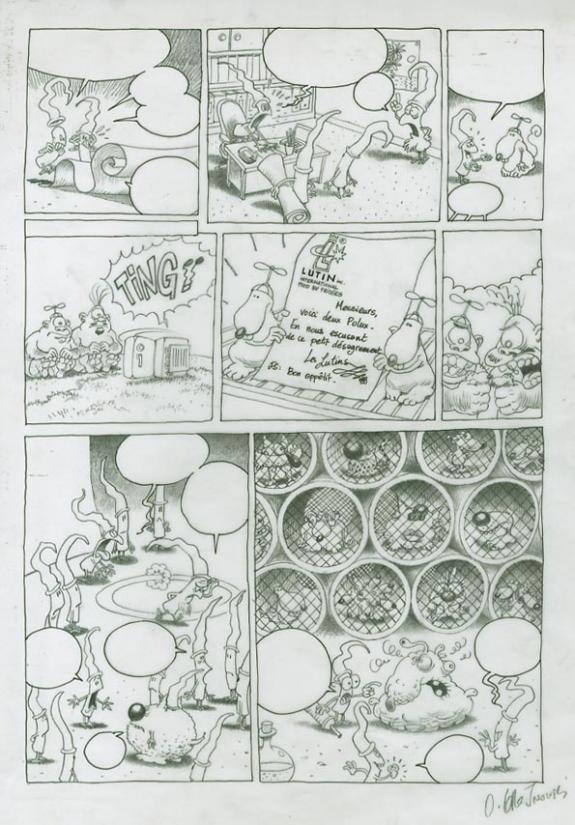 cray sur calque - Olivier O'Groj - 1224