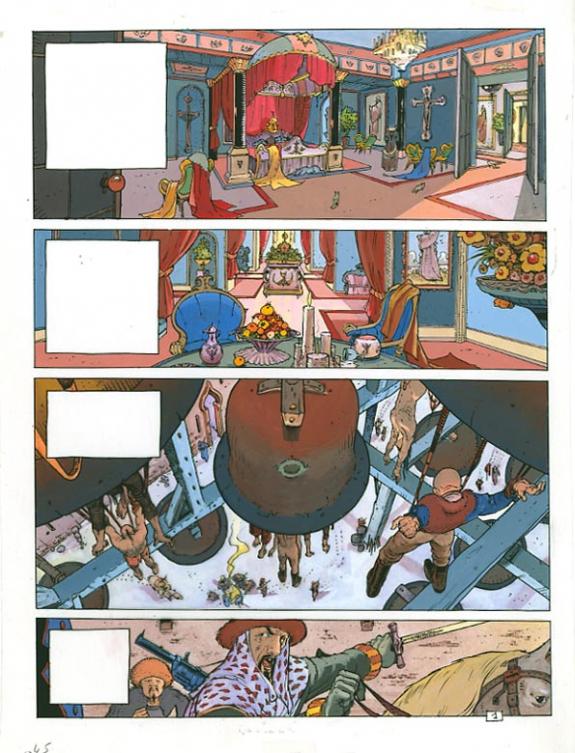 p01 - Philippe Adamov - Gouache sur papier - 1245