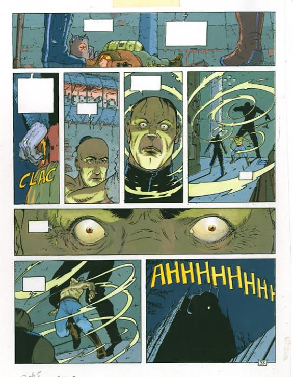 p33 - Philippe Adamov - Gouache sur papier - 1247