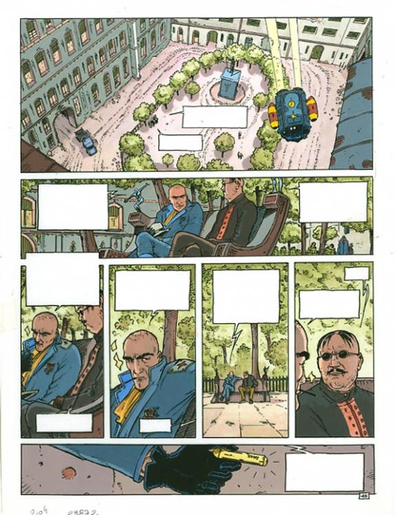 p10 - Philippe Adamov - Gouache sur papier - 1252