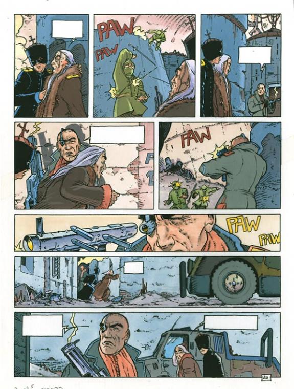 p20 - Philippe Adamov - Gouache sur papier - 1256