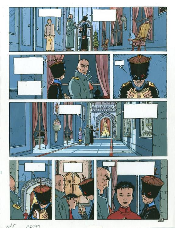 p23 - Philippe Adamov - Gouache sur papier - 1258