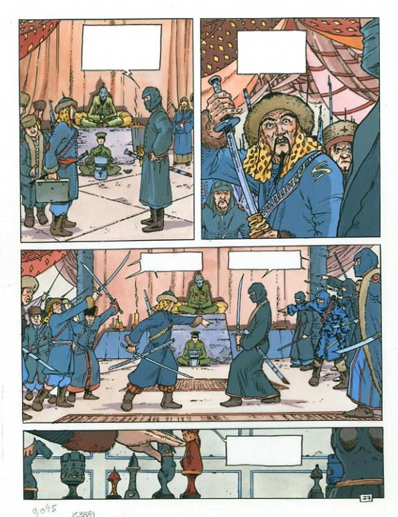 p27 - Philippe Adamov - Gouache sur papier - 1260