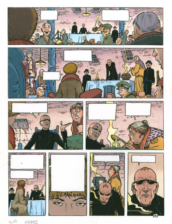 p34 - Philippe Adamov - Gouache sur papier - 1261