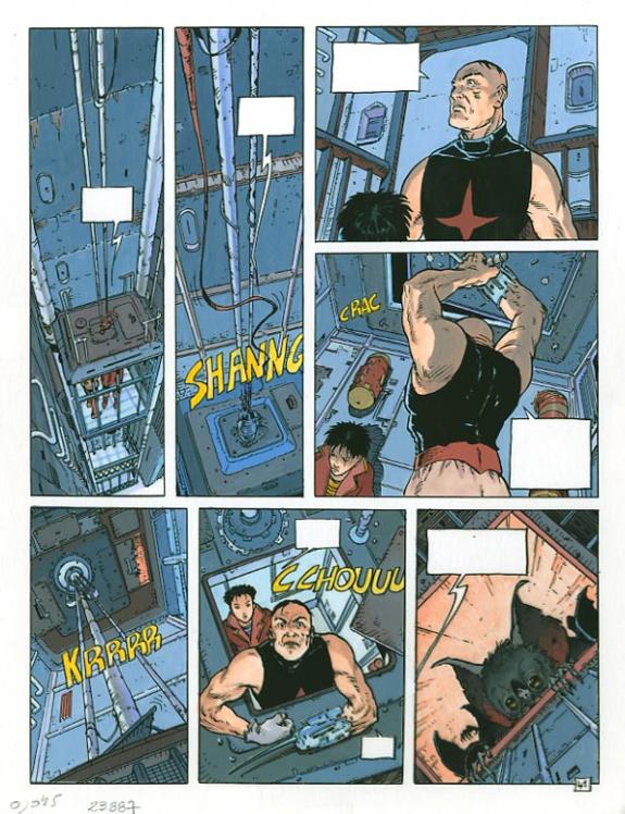 p41 - Philippe Adamov - Gouache sur papier - 1263