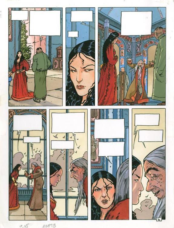 p04 - Philippe Adamov - Gouache sur papier - 1267