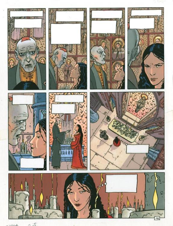 p10 - Philippe Adamov - Gouache sur papier - 1268