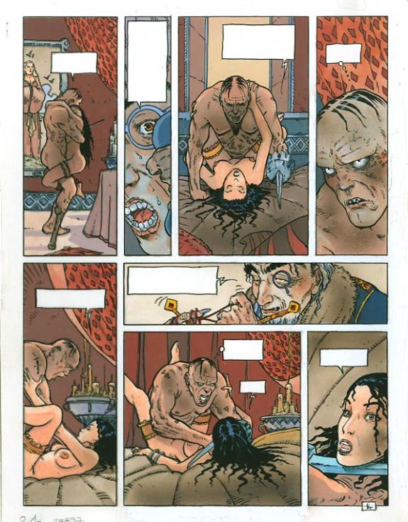 p14 - Philippe Adamov - Gouache sur papier - 1269