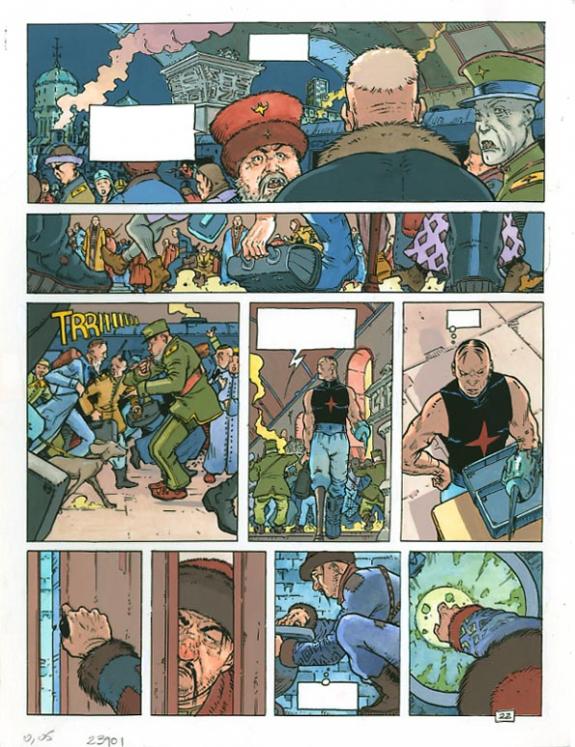 p22 - Philippe Adamov - Gouache sur papier - 1271